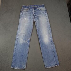 Vintage Levis 501xx Jeans Mens 36x31 (32x31) Distressed Button Fly USA 90s